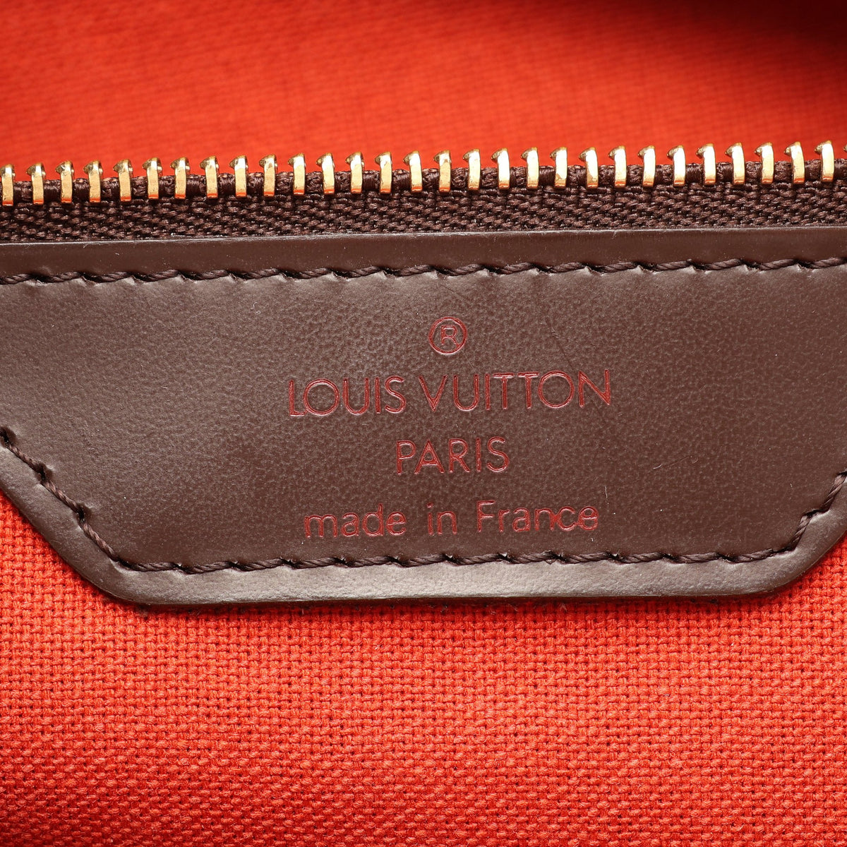 チェルシー ダミエエベヌ ショルダーバッグ トートバッグ PVC レザー ブラウン ルイヴィトン バッグ LOUIS VUITTON