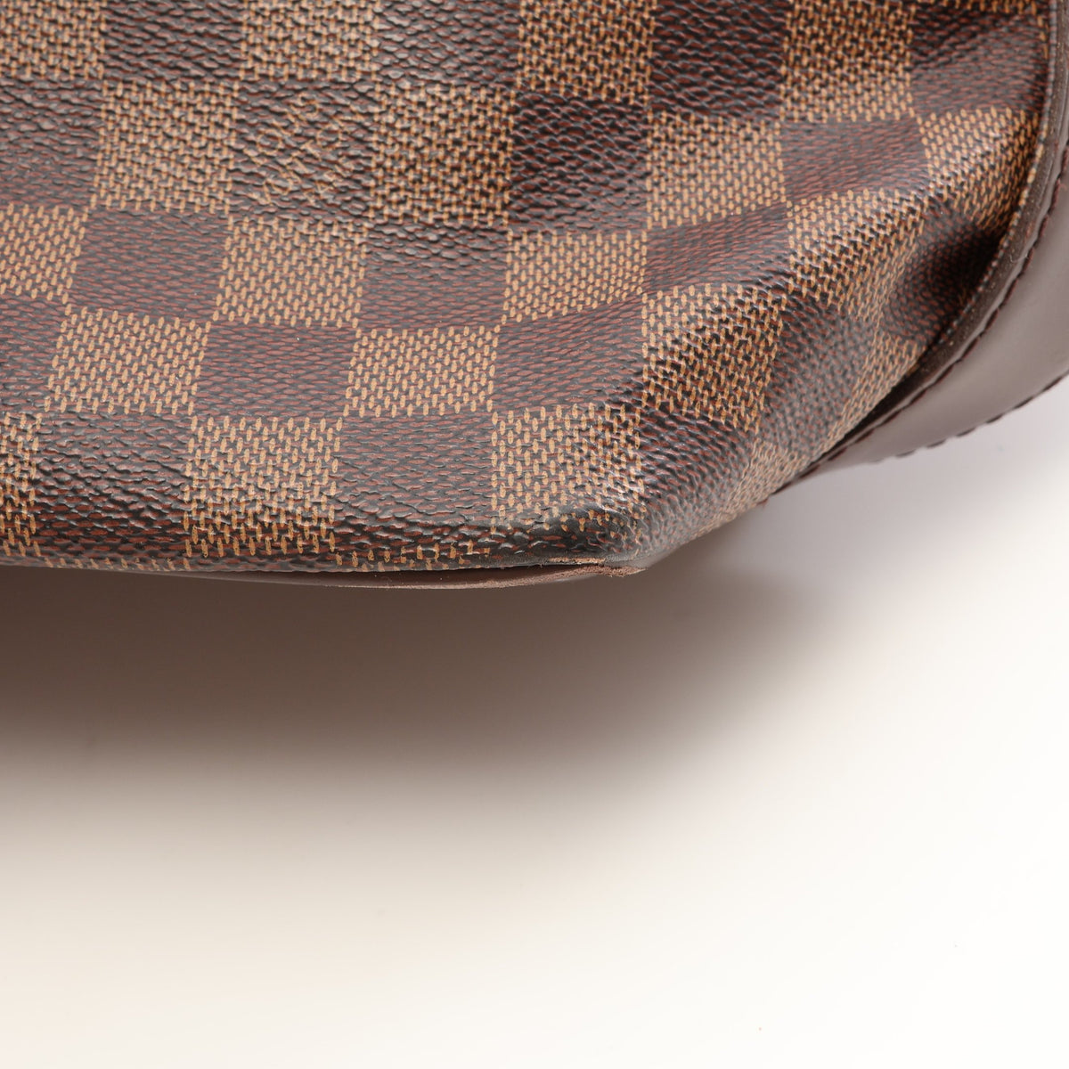 チェルシー ダミエエベヌ ショルダーバッグ トートバッグ PVC レザー ブラウン ルイヴィトン バッグ LOUIS VUITTON