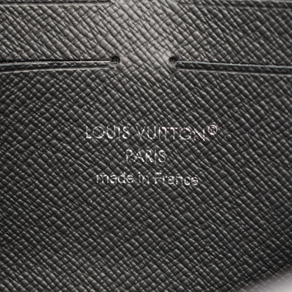 ポシェット ヴォワヤージュ タイガ ノワール クラッチバッグ レザー ブラック ルイヴィトン バッグ LOUIS VUITTON