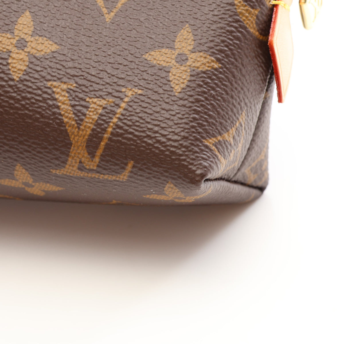 ポシェット コスメティックMM モノグラム コスメポーチ PVC レザー ブラウン ルイヴィトン 財布・小物 LOUIS VUITTON