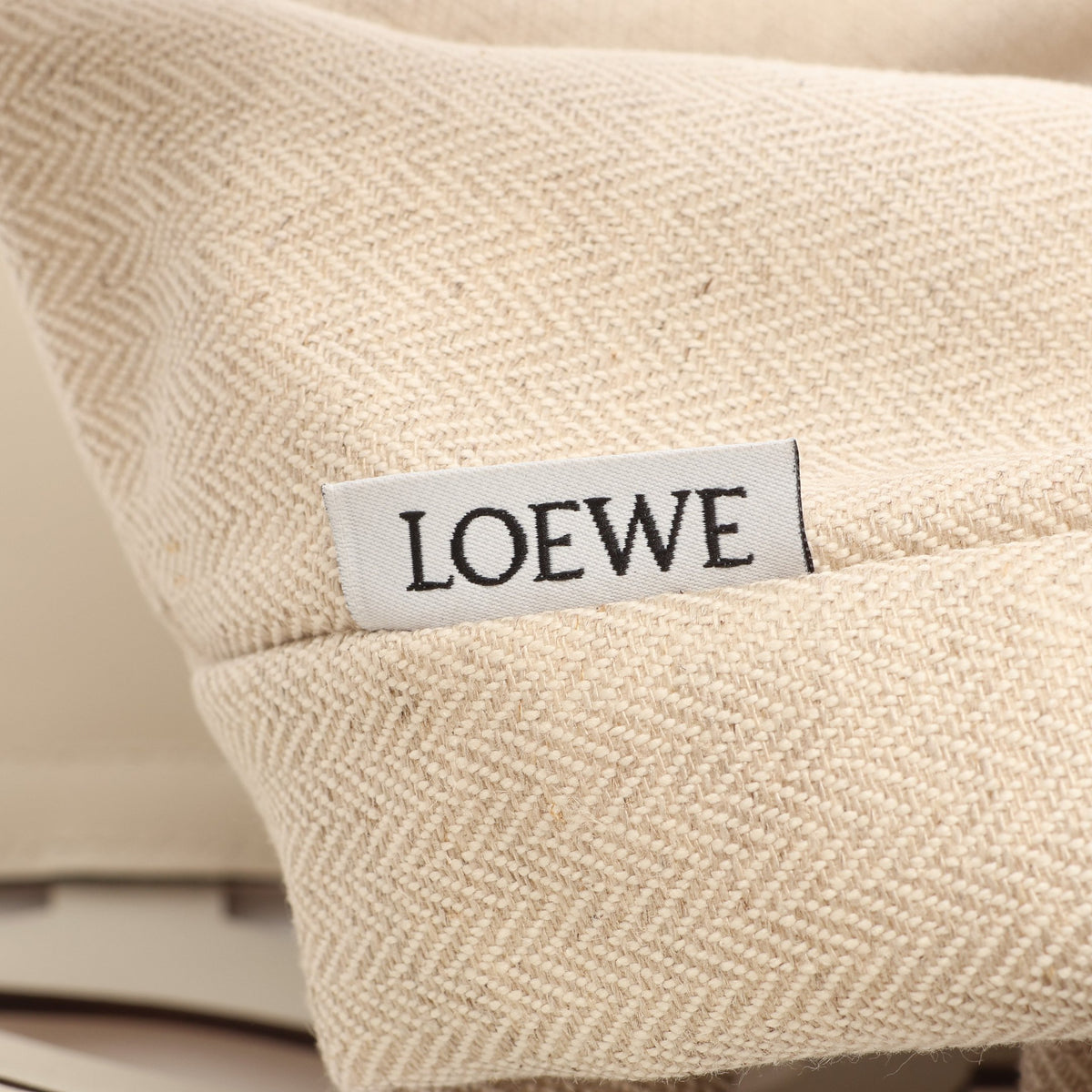 アナグラム カットアウト ショルダーバッグ トートバッグ レザー オフホワイト ロエベ バッグ LOEWE