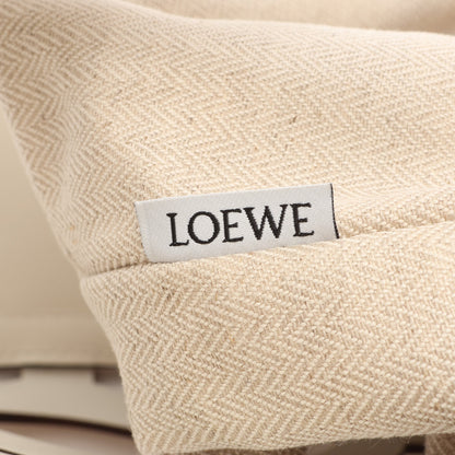 アナグラム カットアウト ショルダーバッグ トートバッグ レザー オフホワイト ロエベ バッグ LOEWE