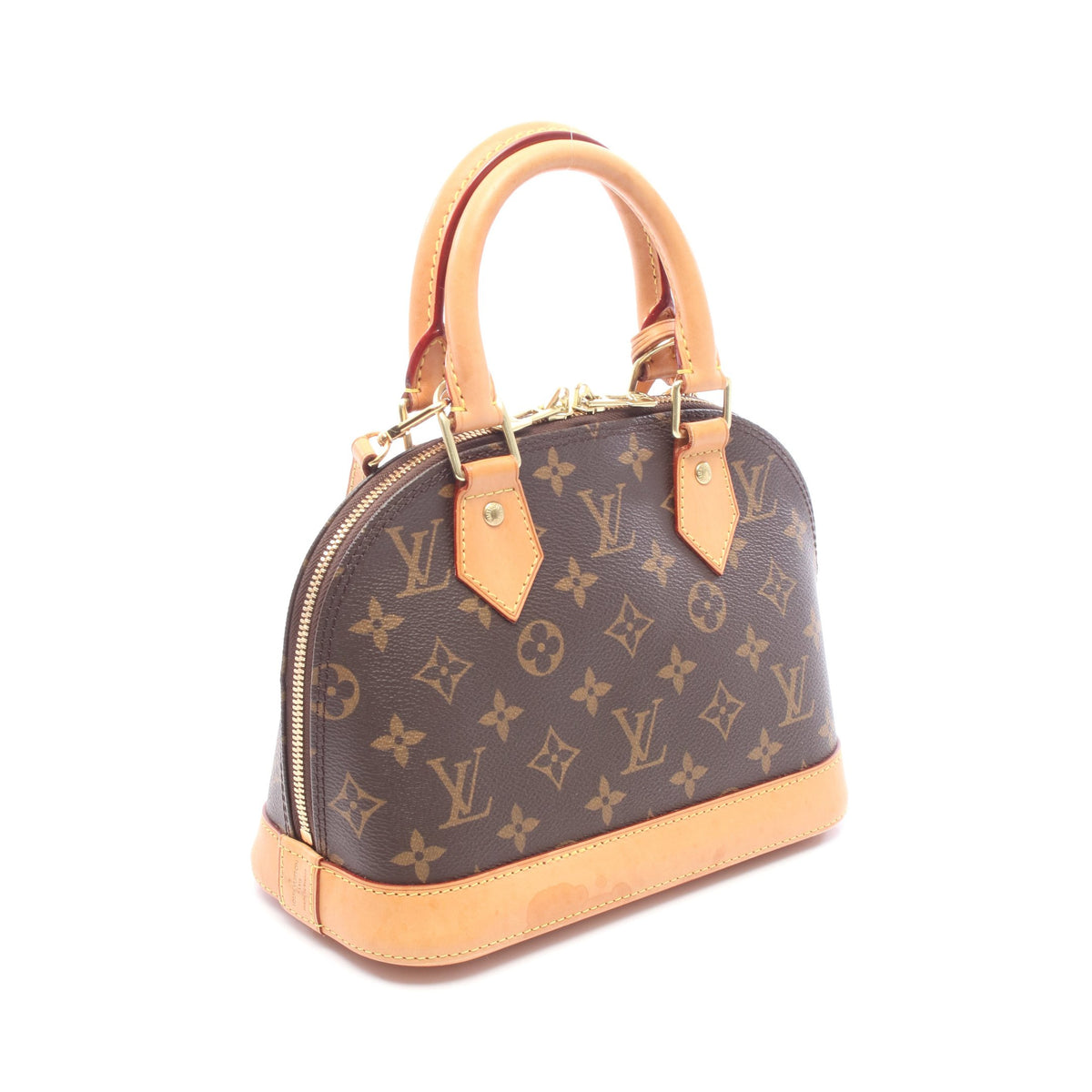 アルマBB モノグラム 2WAY ハンドバッグ PVC レザー ブラウン ルイヴィトン バッグ LOUIS VUITTON