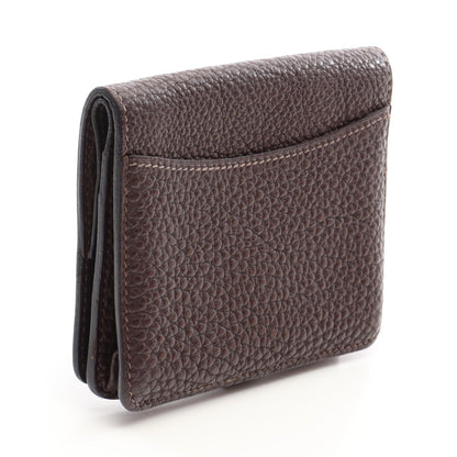 ドゴン ショコラ カードケース トゴ ダークブラウン シルバー金具 □H刻印 エルメス 財布・小物 HERMES