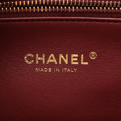 マトラッセ チェーンショルダーバッグ ラムスキン ブラック ゴールド金具 シャネル バッグ CHANEL