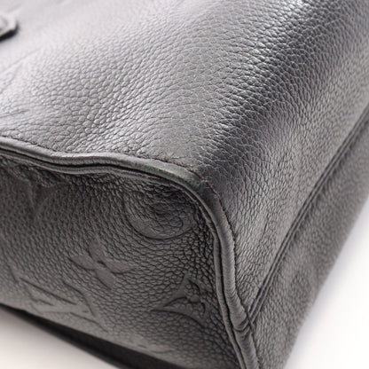 オンザゴーPM モノグラムアンプラント ノワール 2WAY ハンドバッグ レザー ブラック ルイヴィトン バッグ LOUIS VUITTON