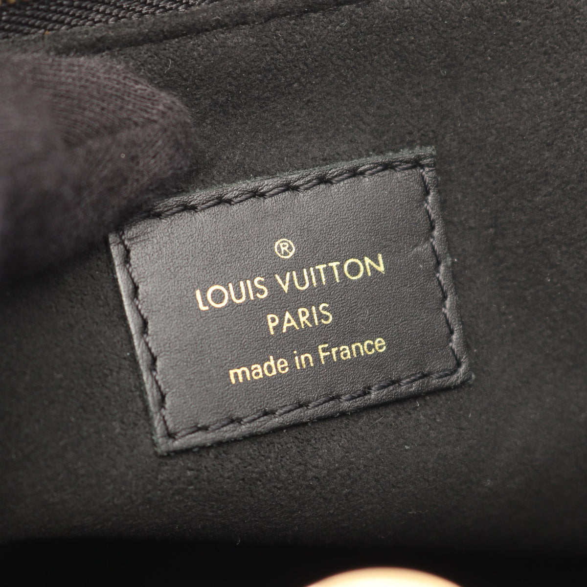 オンザゴーPM モノグラムアンプラント ノワール 2WAY ハンドバッグ レザー ブラック ルイヴィトン バッグ LOUIS VUITTON