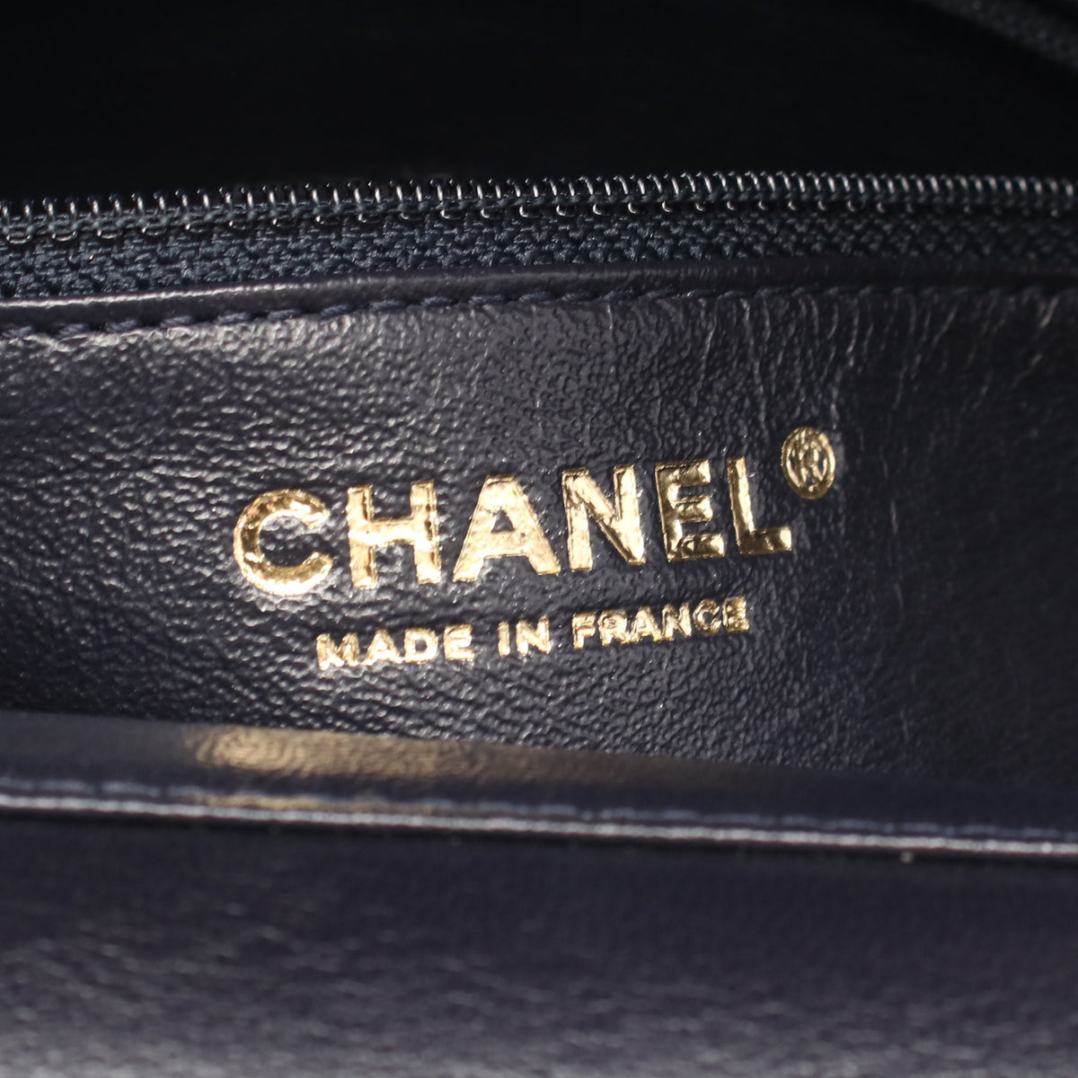 マトラッセ チェーンショルダーバッグ ツイード レザー ネイビー マルチカラー ゴールド金具 シャネル バッグ CHANEL