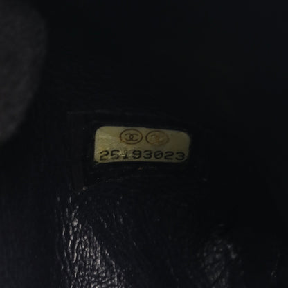 マトラッセ チェーンショルダーバッグ ツイード レザー ネイビー マルチカラー ゴールド金具 シャネル バッグ CHANEL