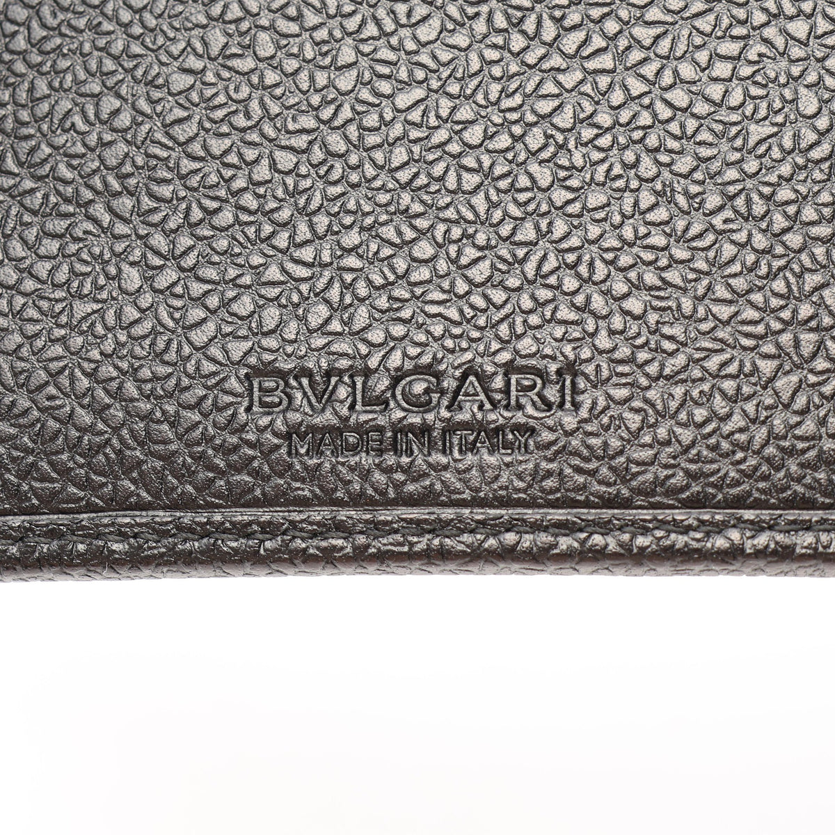 二つ折り財布 札入れ レザー ブラック ブルガリ 財布・小物 BVLGARI