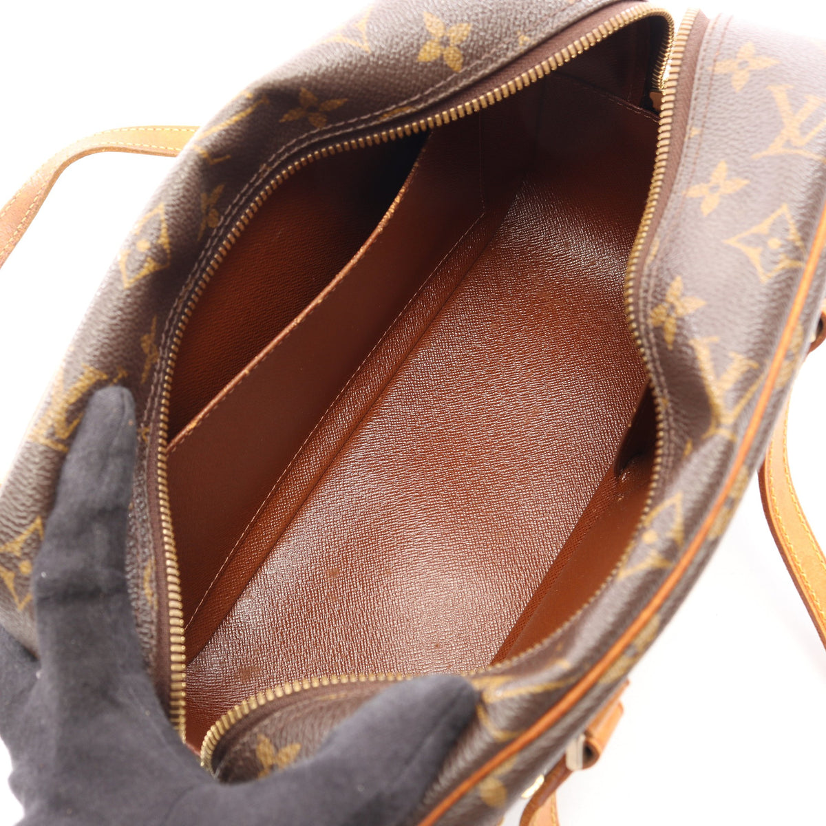 シテMM モノグラム ショルダーバッグ PVC レザー ブラウン ルイヴィトン バッグ LOUIS VUITTON