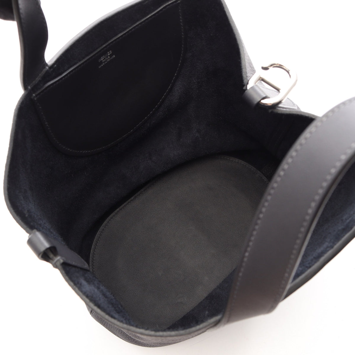 インザループ23 ハンドバッグ トリヨンクレマンス ヴォースイフト ダークネイビー シルバー金具 B刻印 エルメス バッグ HERMES