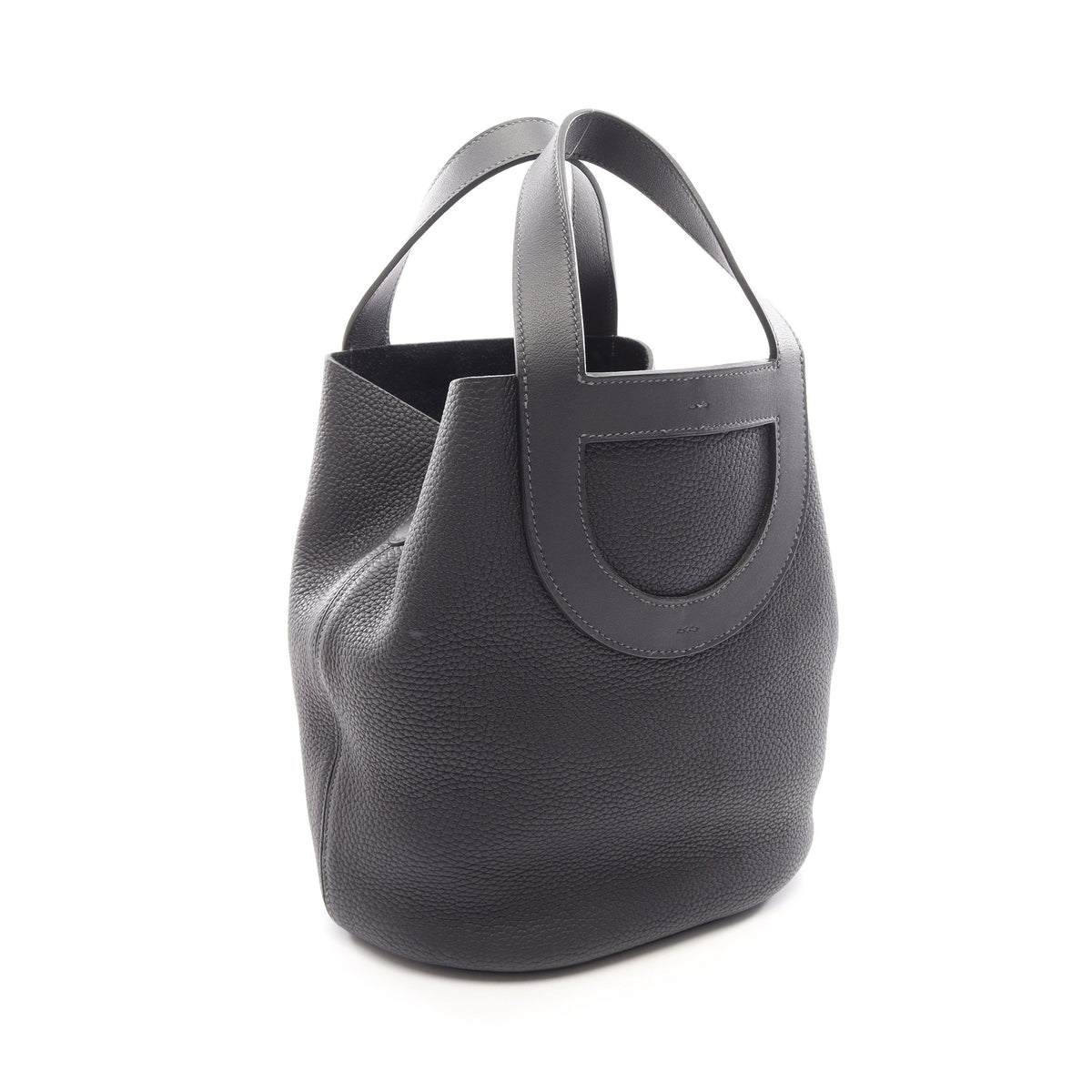 インザループ23 ハンドバッグ トリヨンクレマンス ヴォースイフト ダークネイビー シルバー金具 B刻印 エルメス バッグ HERMES