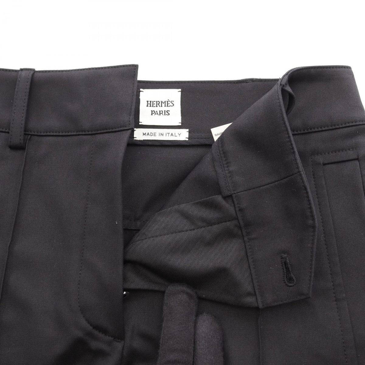 エルメス ショート パンツ ブラック系 ボトムス HERMES