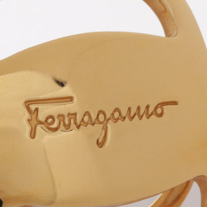 サルヴァトーレフェラガモ ヴァラリボン スカーフリング ゴールド系 アクセサリー SALVATORE FERRAGAMO