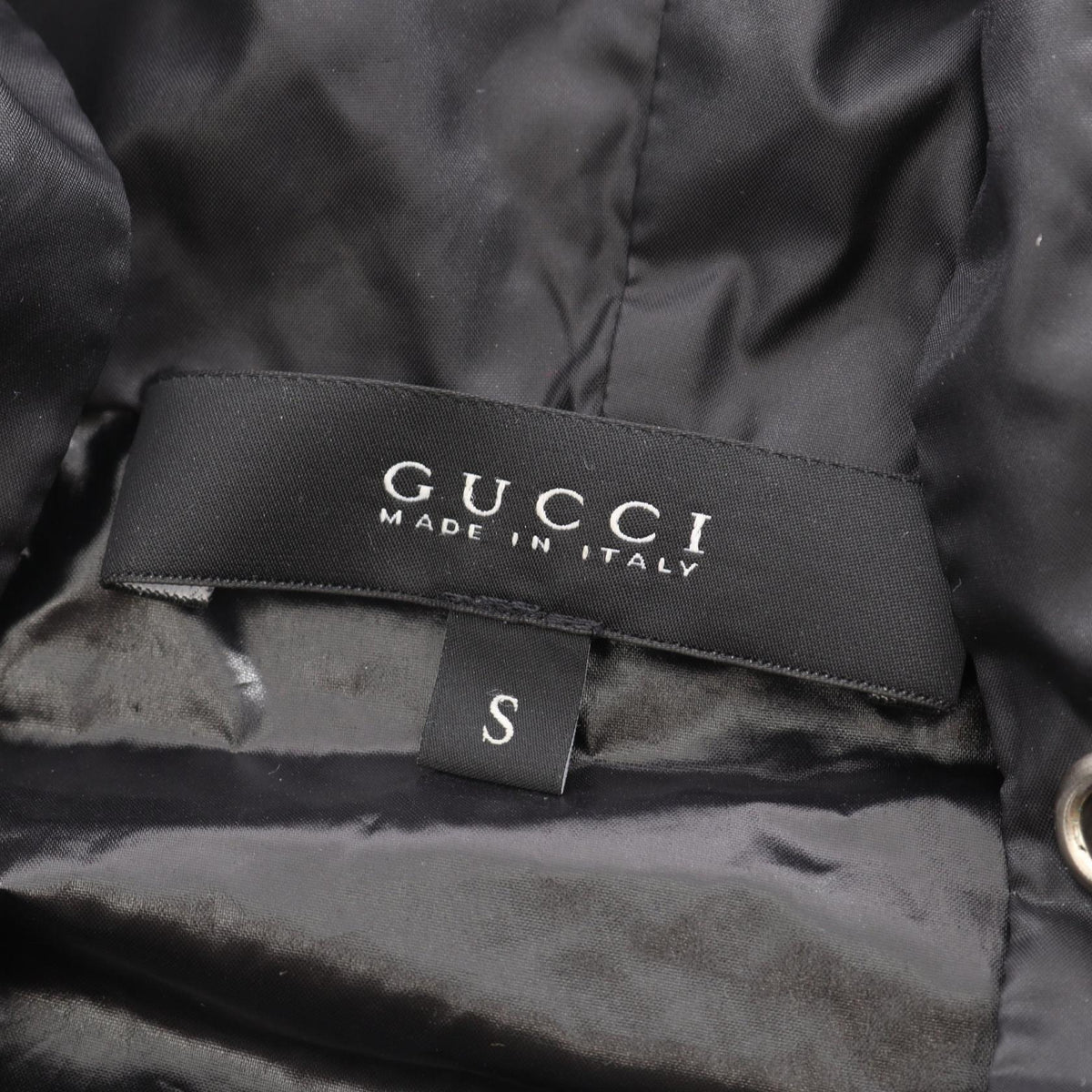 グッチ フード付き レースアップ アノラックパーカー その他ジャケット ブラック系 アウター GUCCI