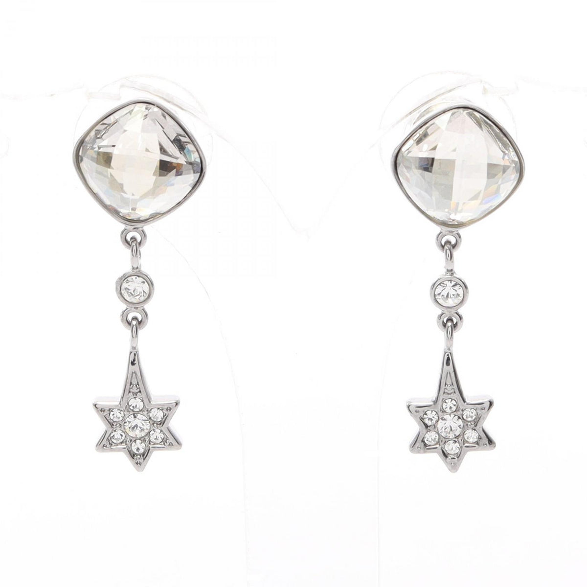 スワロフスキー Scintillate スパークリング 2点セット イヤリング ネックレス シルバー系 クリア系 アクセサリー SWAROVSKI