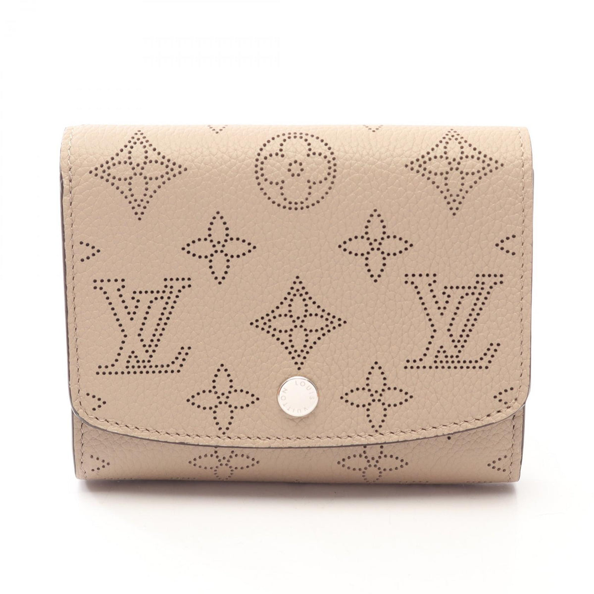 ルイ・ヴィトン ポルトフォイユ イリス コンパクト 二つ折り財布 ベージュ系 ガレ 財布・小物 LOUIS VUITTON