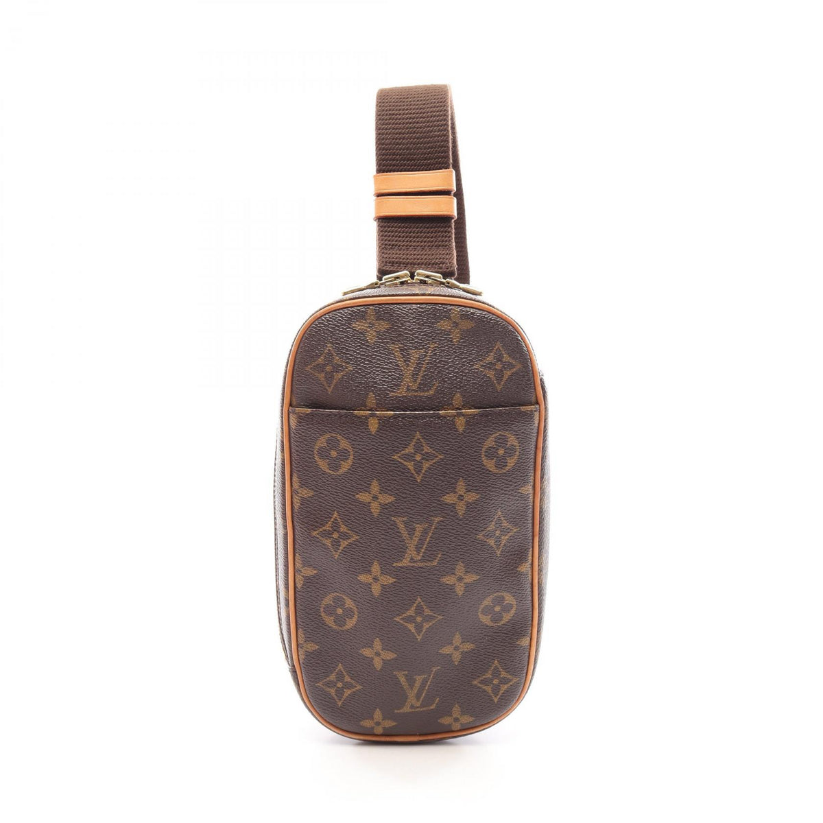 ルイ・ヴィトン ポシェットガンジュ ウエストバッグ ボディバッグ ブラウン系 バッグ LOUIS VUITTON