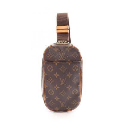 ルイ・ヴィトン ポシェットガンジュ ウエストバッグ ボディバッグ ブラウン系 バッグ LOUIS VUITTON