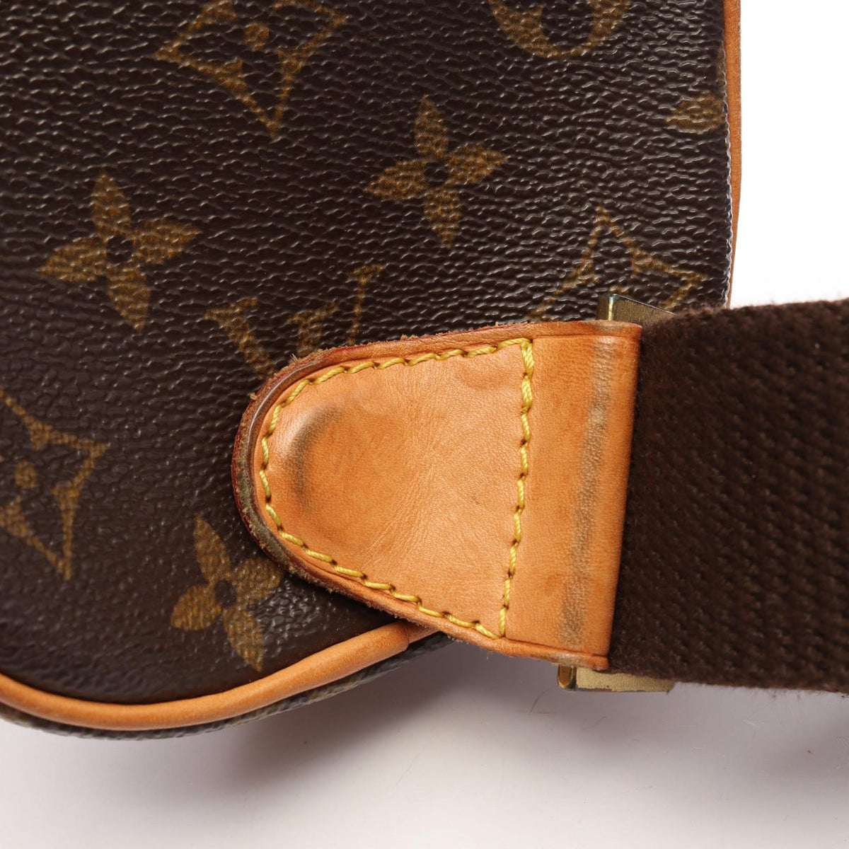 ルイ・ヴィトン ポシェットガンジュ ウエストバッグ ボディバッグ ブラウン系 バッグ LOUIS VUITTON