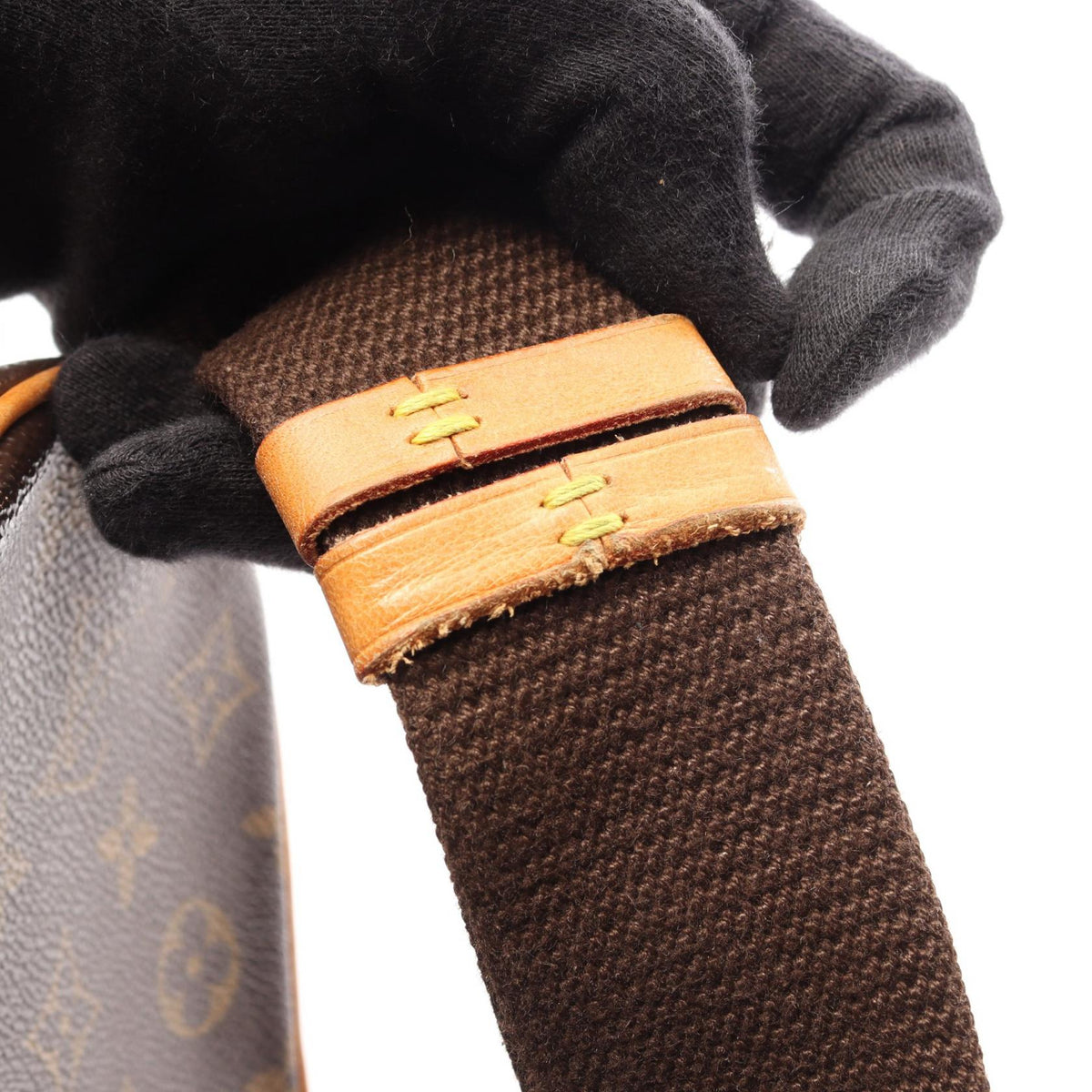 ルイ・ヴィトン ポシェットガンジュ ウエストバッグ ボディバッグ ブラウン系 バッグ LOUIS VUITTON