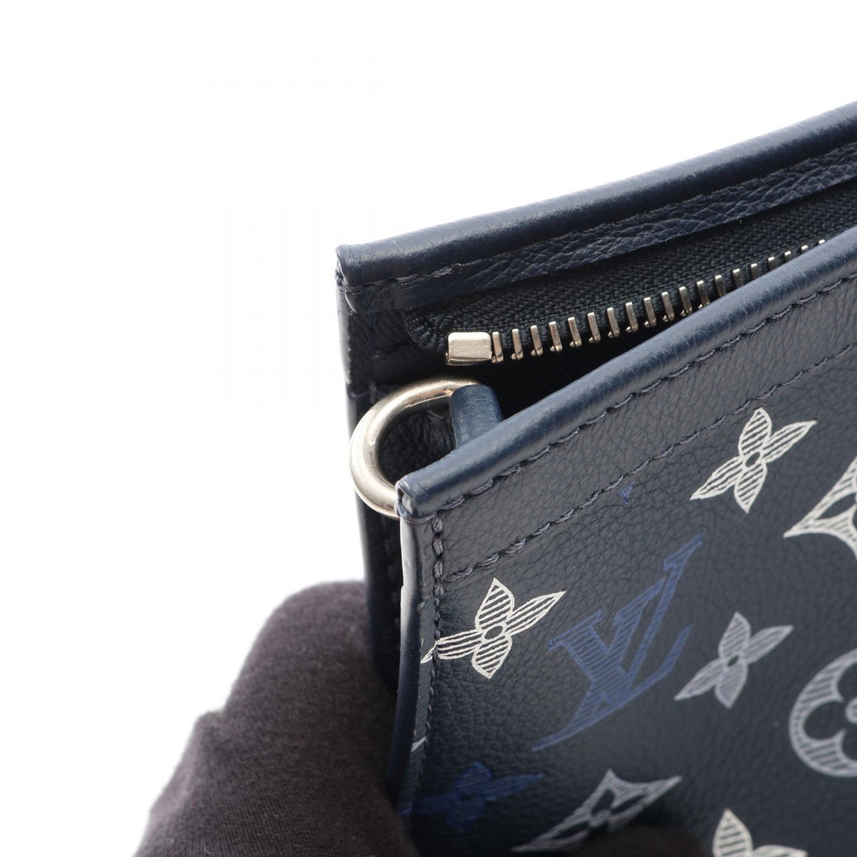 ルイ・ヴィトン ガストン ウェアラブル ウォレット ショルダーバッグ ネイビー系 バッグ LOUIS VUITTON
