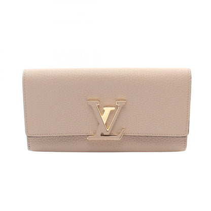 ルイ・ヴィトン ポルトフォイユ カプシーヌ 二つ折り長財布 ベージュ系 ガレ 財布・小物 LOUIS VUITTON