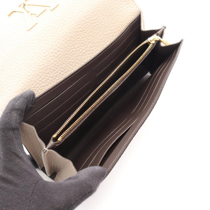 ルイ・ヴィトン ポルトフォイユ カプシーヌ 二つ折り長財布 ベージュ系 ガレ 財布・小物 LOUIS VUITTON