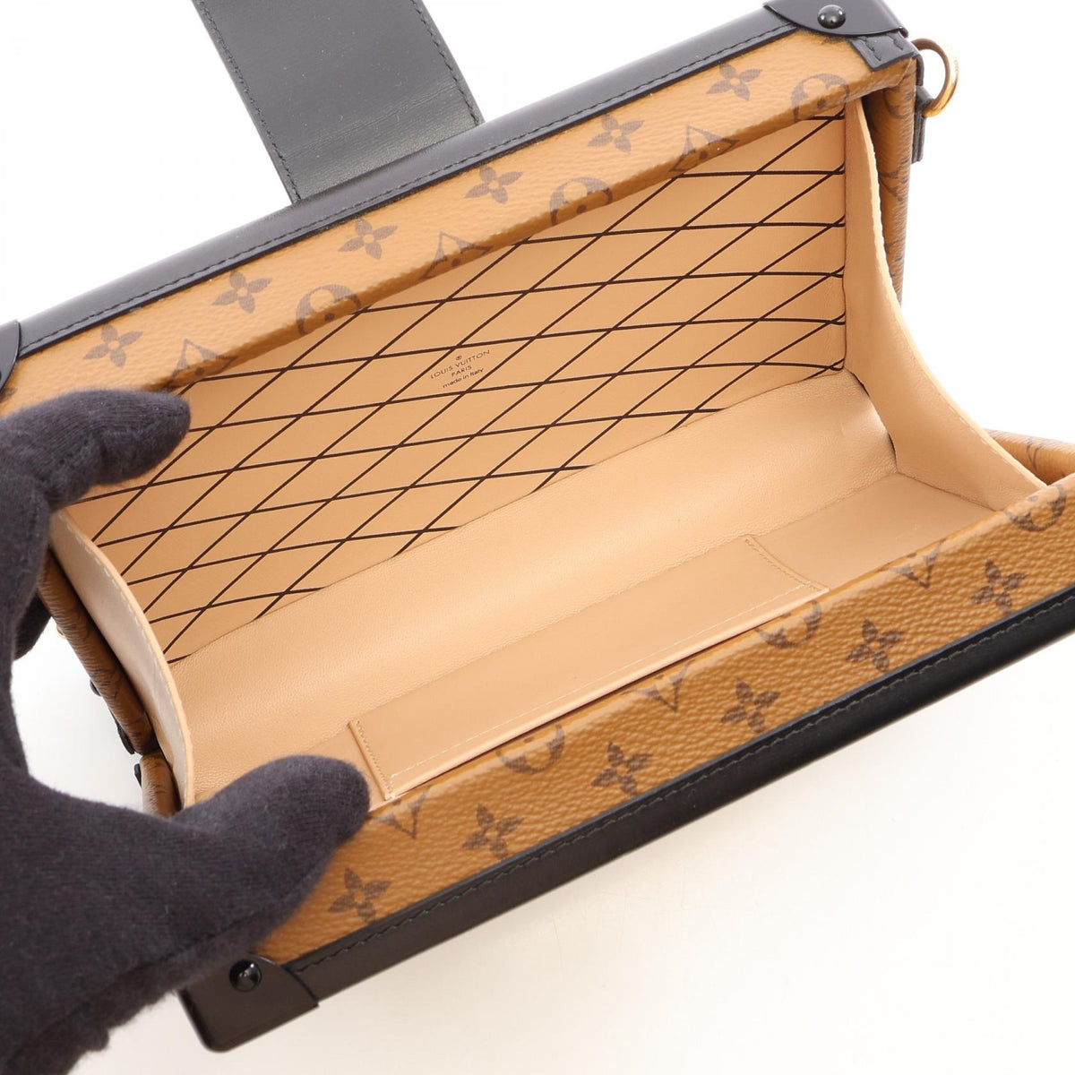 ルイ・ヴィトン プティット マル ショルダーバッグ ブラウン系 ブラック系 バッグ LOUIS VUITTON