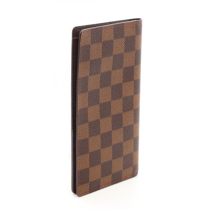 ルイ・ヴィトン ポルトバルール カルトクレディ 二つ折り長財布 ブラウン系 エベヌ 財布・小物 LOUIS VUITTON