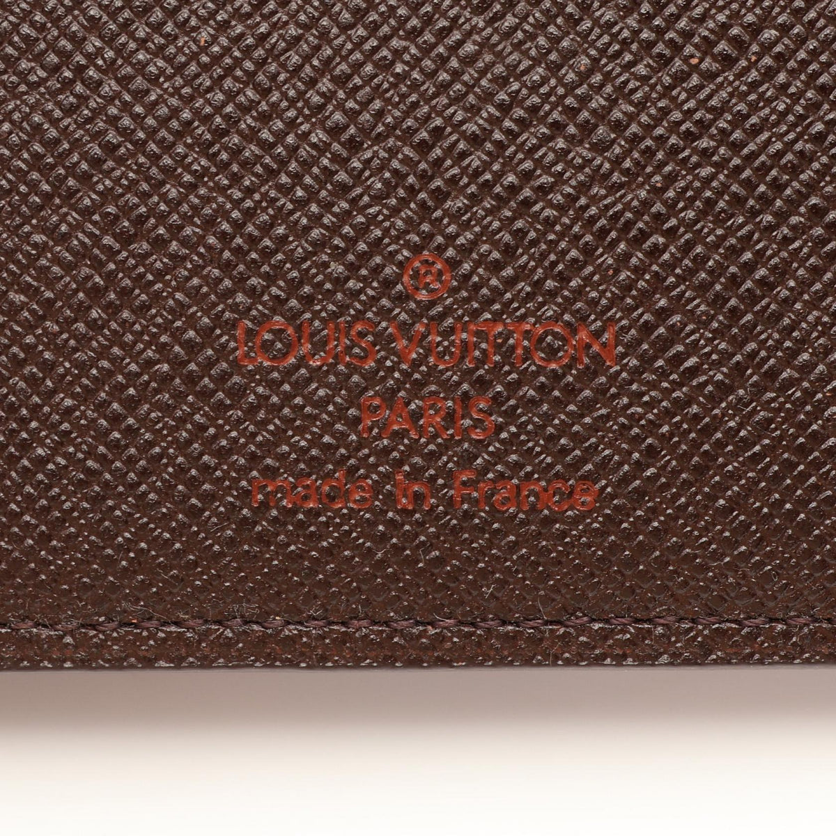ルイ・ヴィトン ポルトバルール カルトクレディ 二つ折り長財布 ブラウン系 エベヌ 財布・小物 LOUIS VUITTON