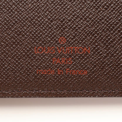 ルイ・ヴィトン ポルトバルール カルトクレディ 二つ折り長財布 ブラウン系 エベヌ 財布・小物 LOUIS VUITTON