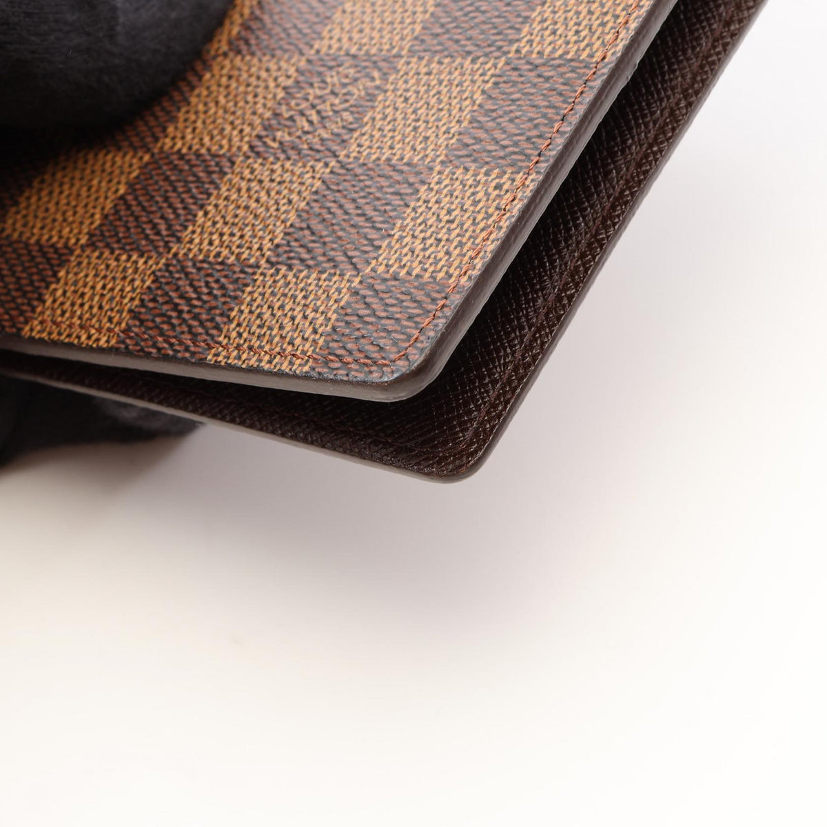 ルイ・ヴィトン ポルトバルール カルトクレディ 二つ折り長財布 ブラウン系 エベヌ 財布・小物 LOUIS VUITTON