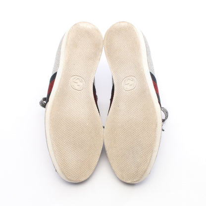スニーカー スニーカー ナイロン シルバー グッチ シューズ GUCCI