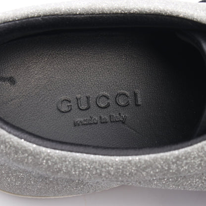 スニーカー スニーカー ナイロン シルバー グッチ シューズ GUCCI
