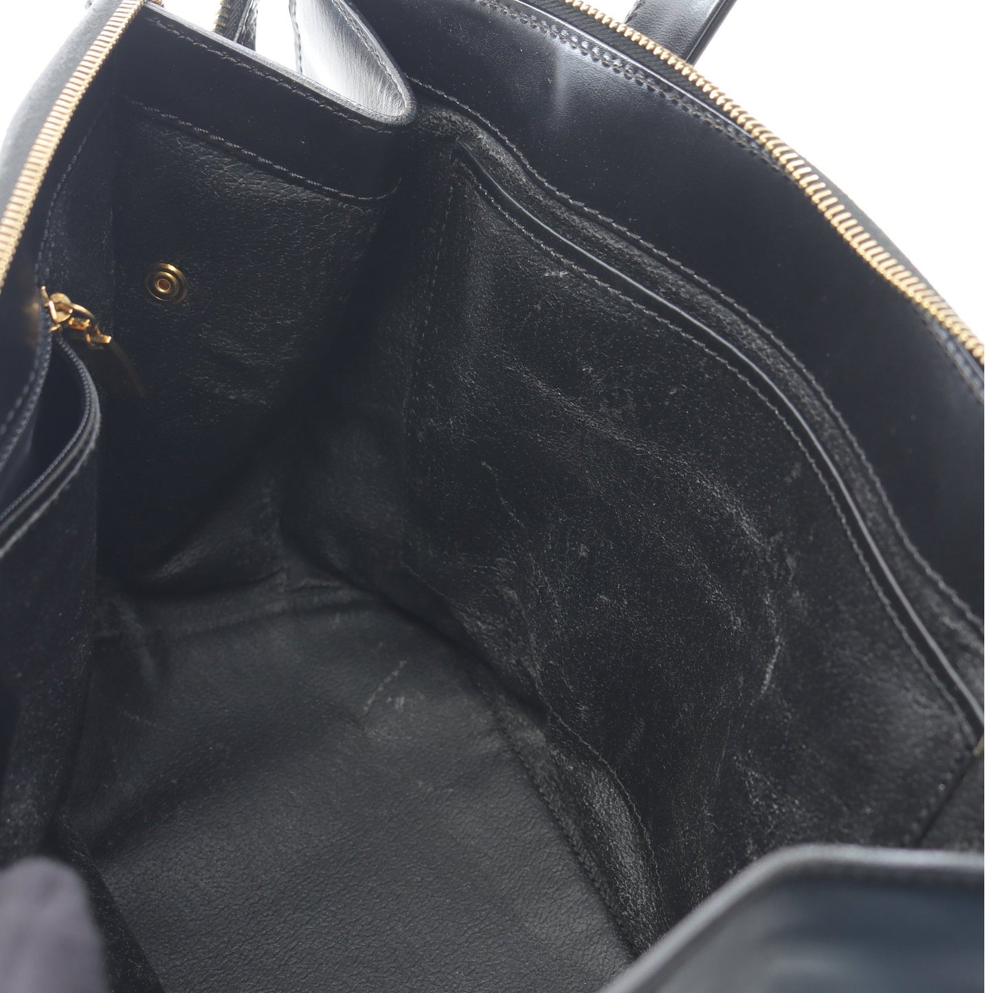 マカダム ハンドバッグ PVC レザー ブラック ブラウン セリーヌ バッグ CELINE