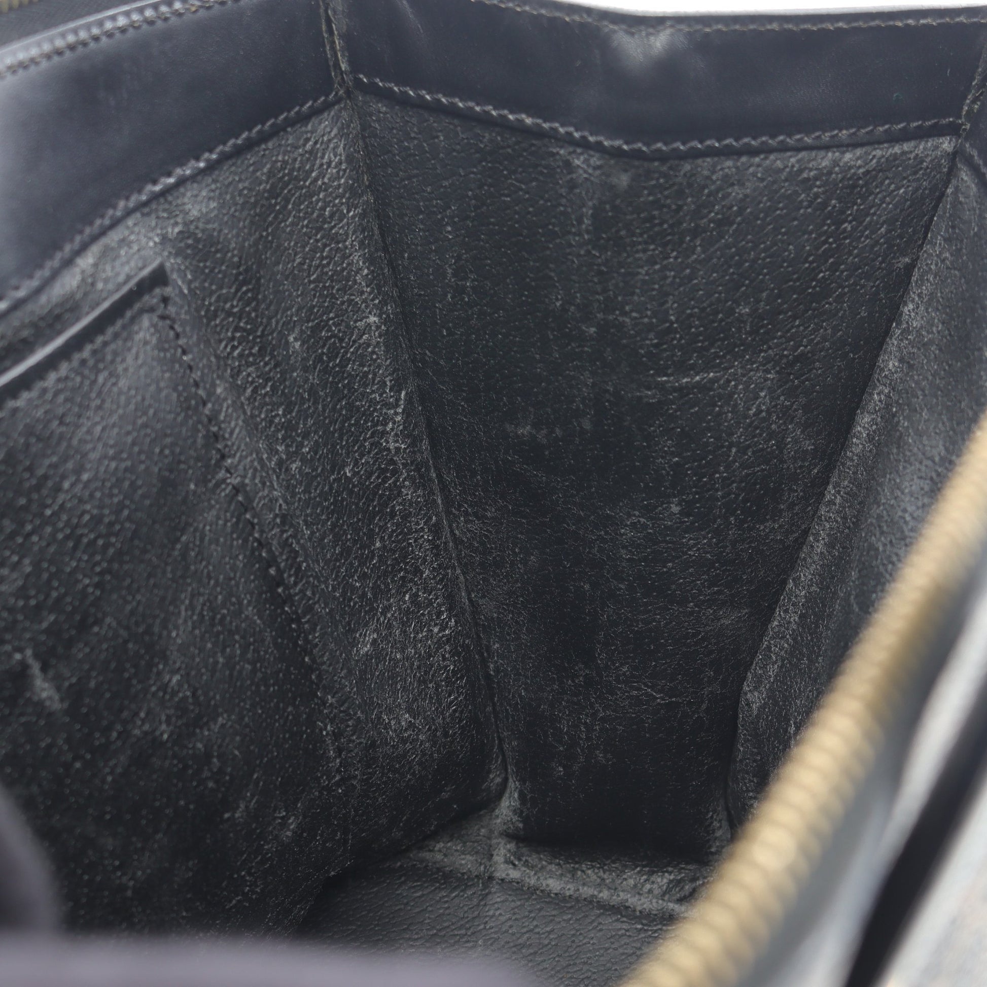 マカダム ハンドバッグ PVC レザー ブラック ブラウン セリーヌ バッグ CELINE
