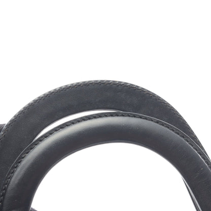 マカダム ハンドバッグ PVC レザー ブラック ブラウン セリーヌ バッグ CELINE