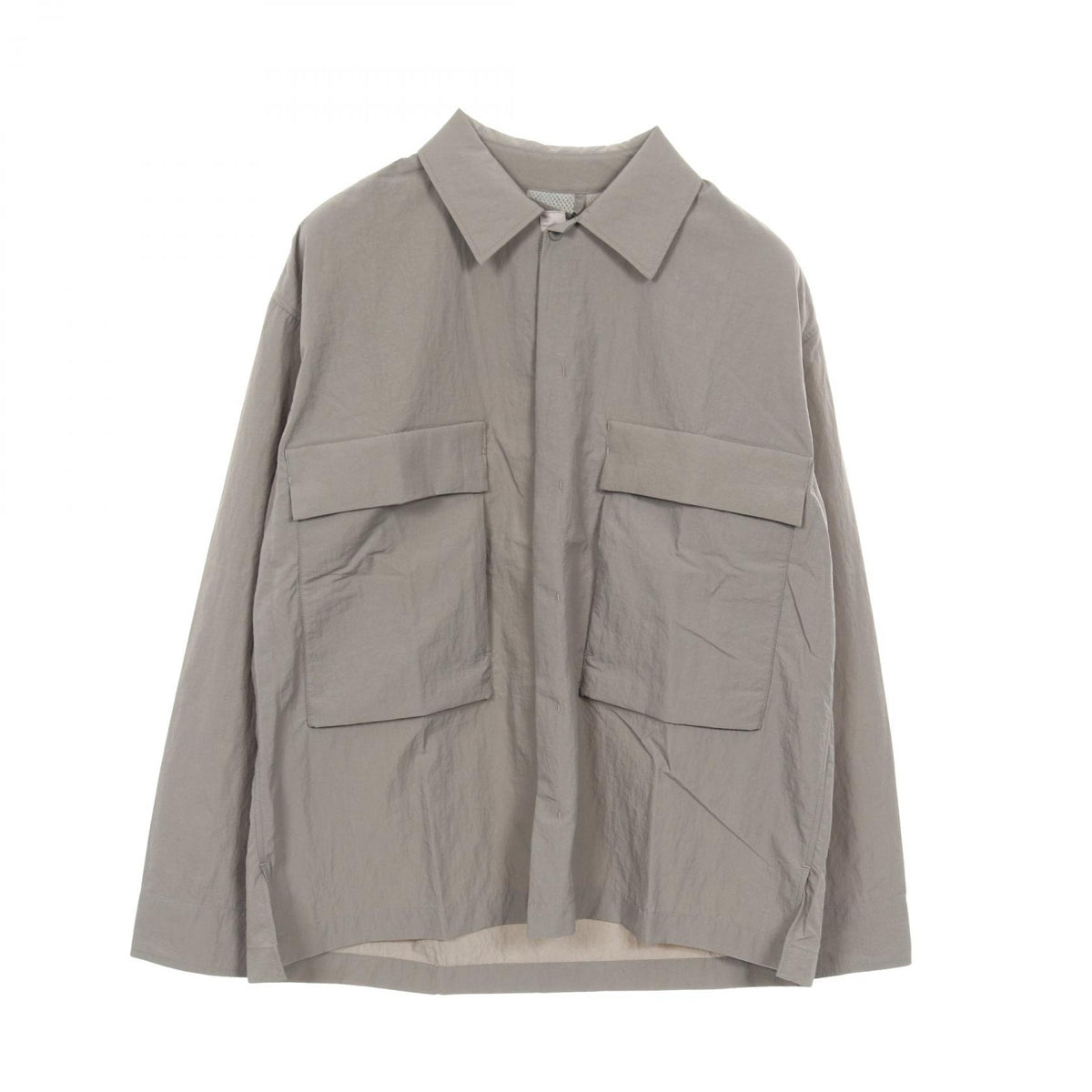ヘルノ シャツ その他ジャケット グレー系 アウター HERNO