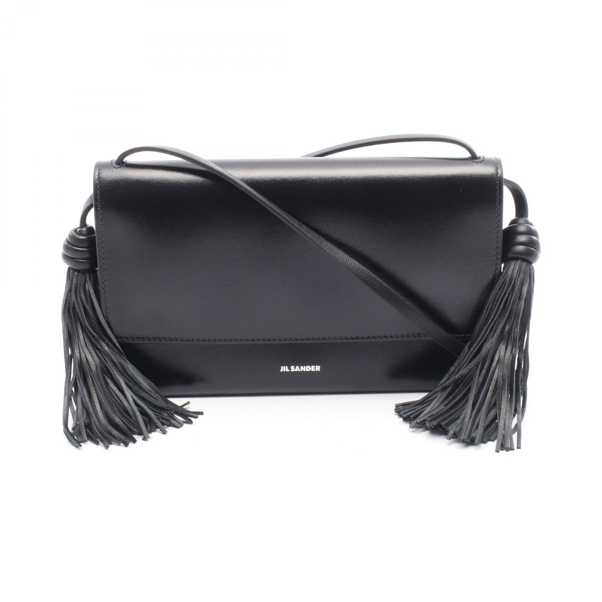 ジルサンダー TASSEL ショルダーバッグ ブラック系 バッグ JIL SANDER