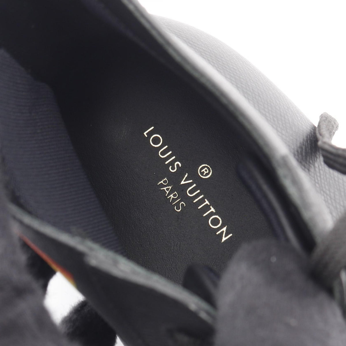 ルイ・ヴィトン タトゥーライン スニーカー ブラック系 マルチカラー シューズ LOUIS VUITTON