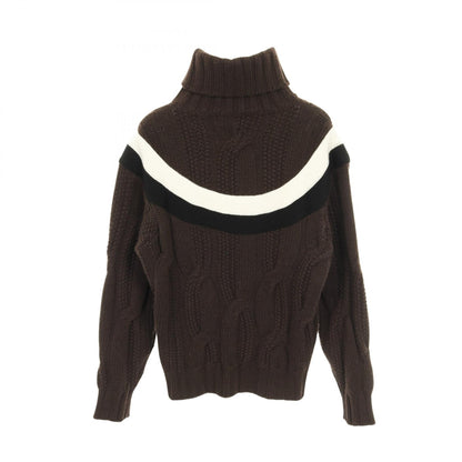 エルメス Yoke Torsad ヨークトルサド ニット ブラウン系 ブラック系 ホワイト系 トップス HERMES