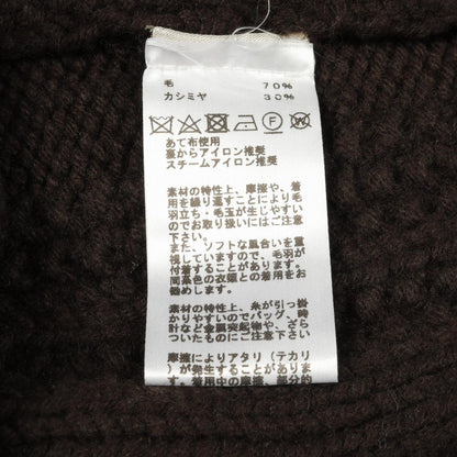 エルメス Yoke Torsad ヨークトルサド ニット ブラウン系 ブラック系 ホワイト系 トップス HERMES