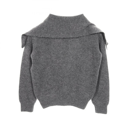 ディオール CDロゴ パールボタン ニット グレー系 トップス DIOR