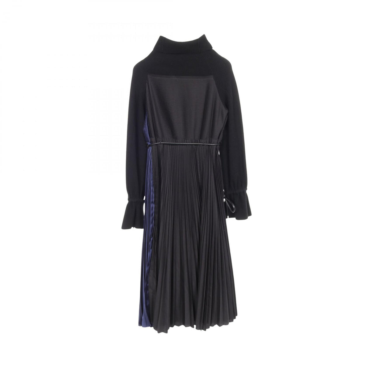 サカイ プリーツ ワンピース ブラック系 ブルー系 ワンピース SACAI