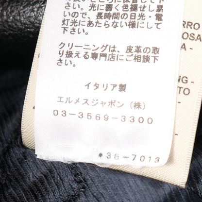 エルメス 革ジャン ブラック系