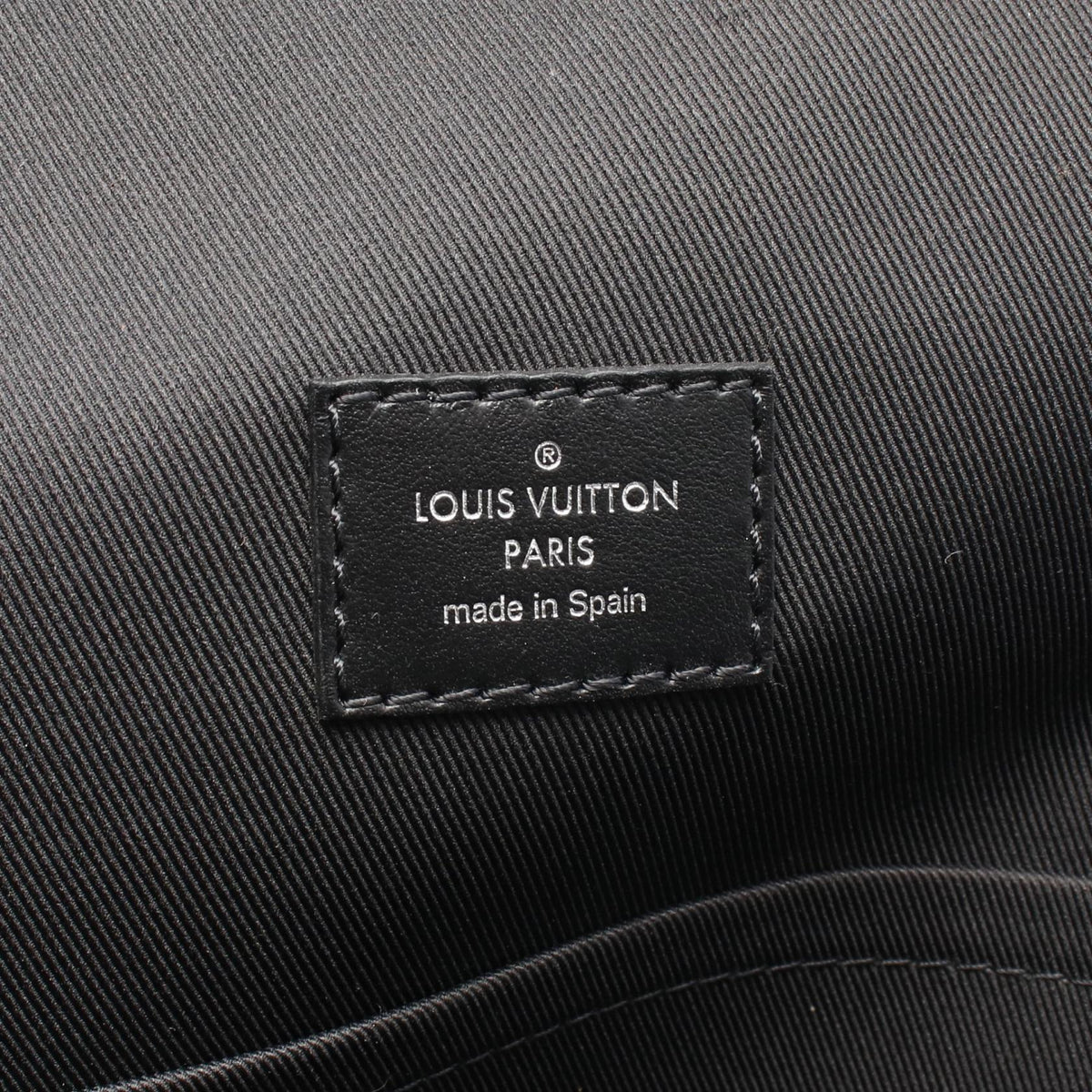 ルイ・ヴィトン ダミエ グラフィット キャンパス リュックサック バックパック ブラック系 グレー系 グレー