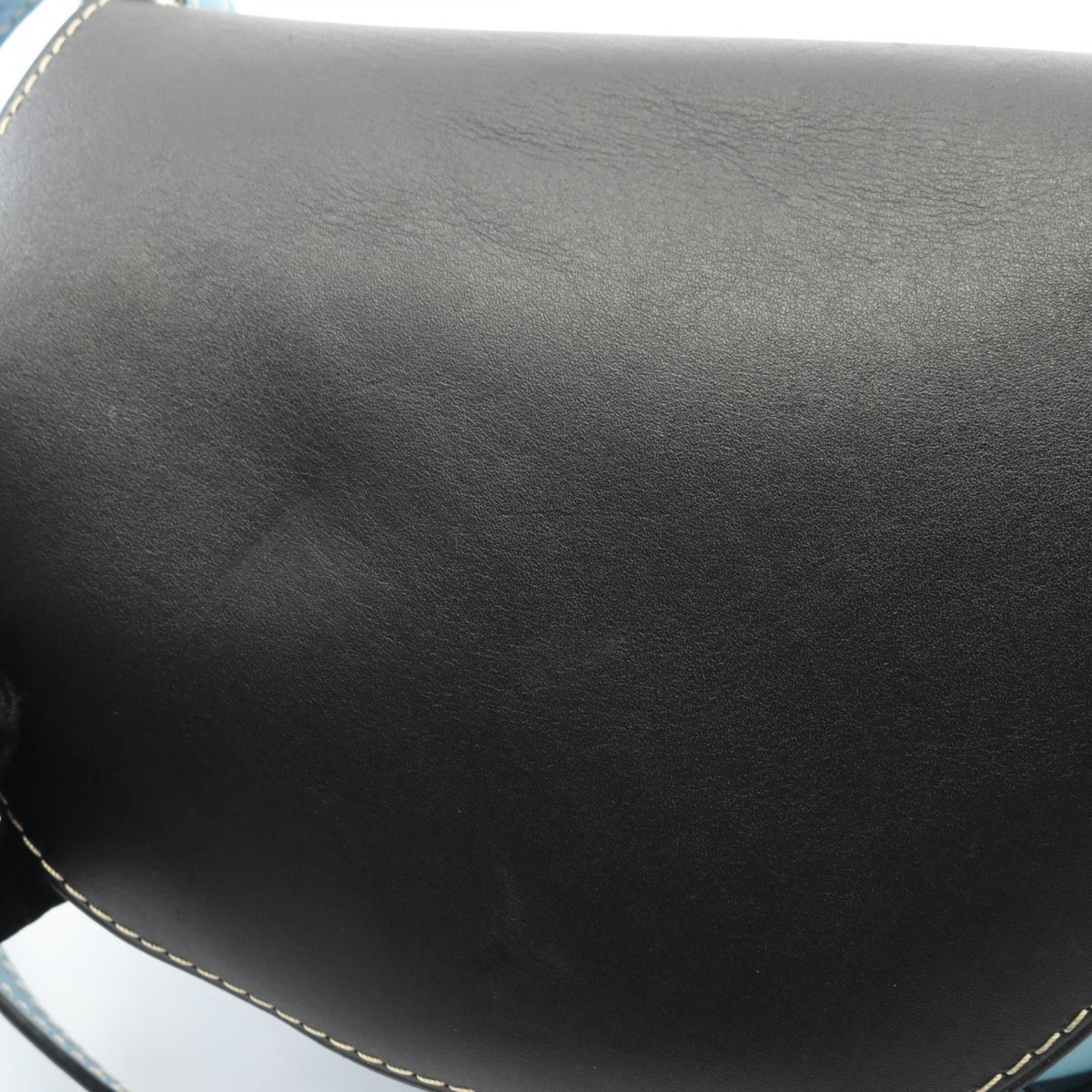 ロエベ GATE BAG ゲートバッグ スモール ショルダーバッグ ブルー系 ブラック系