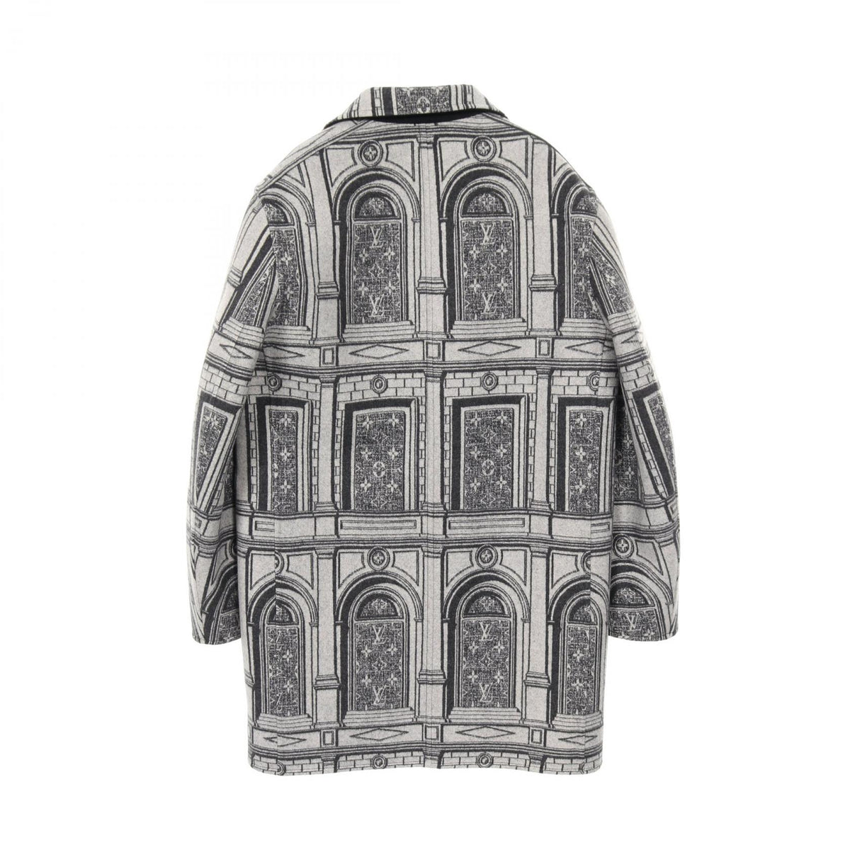 ルイ・ヴィトン LOUIS VUITTON × FORNASETTI ジャケット その他コート グレー系 ブラック系